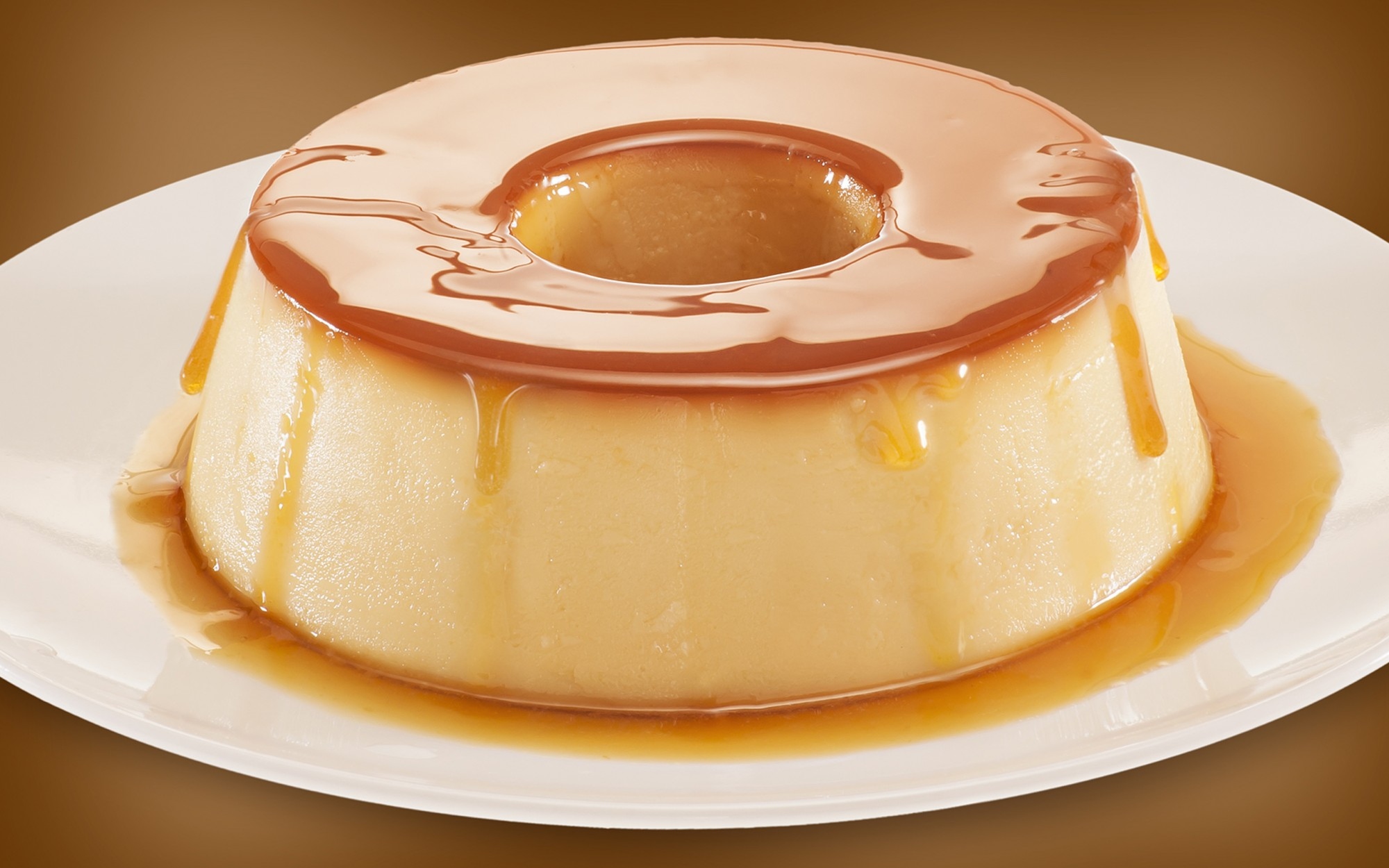 Pudín cremoso sin horno